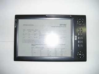 Illustration for article titled Harlin eReader V9 Is Like an Oversized Sony Reader, Has Stylus for Note-taking